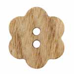 Cirque 95 2618P Wooden Flower Button (2/card)